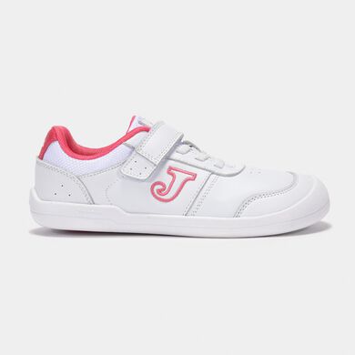 Pantofi sport casual Vela Jr 25 junior alb roz