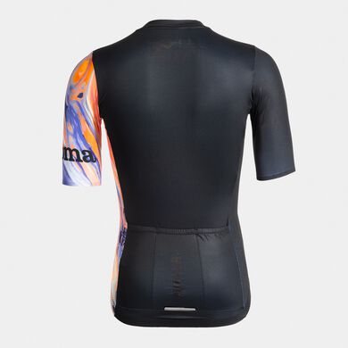 Maglia da ciclismo unisex Crono nero