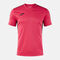 Camiseta manga corta hombre Winner IV fucsia negro