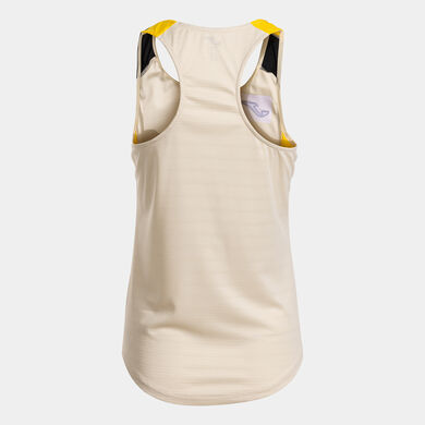 Canotta donna Montreal beige giallo