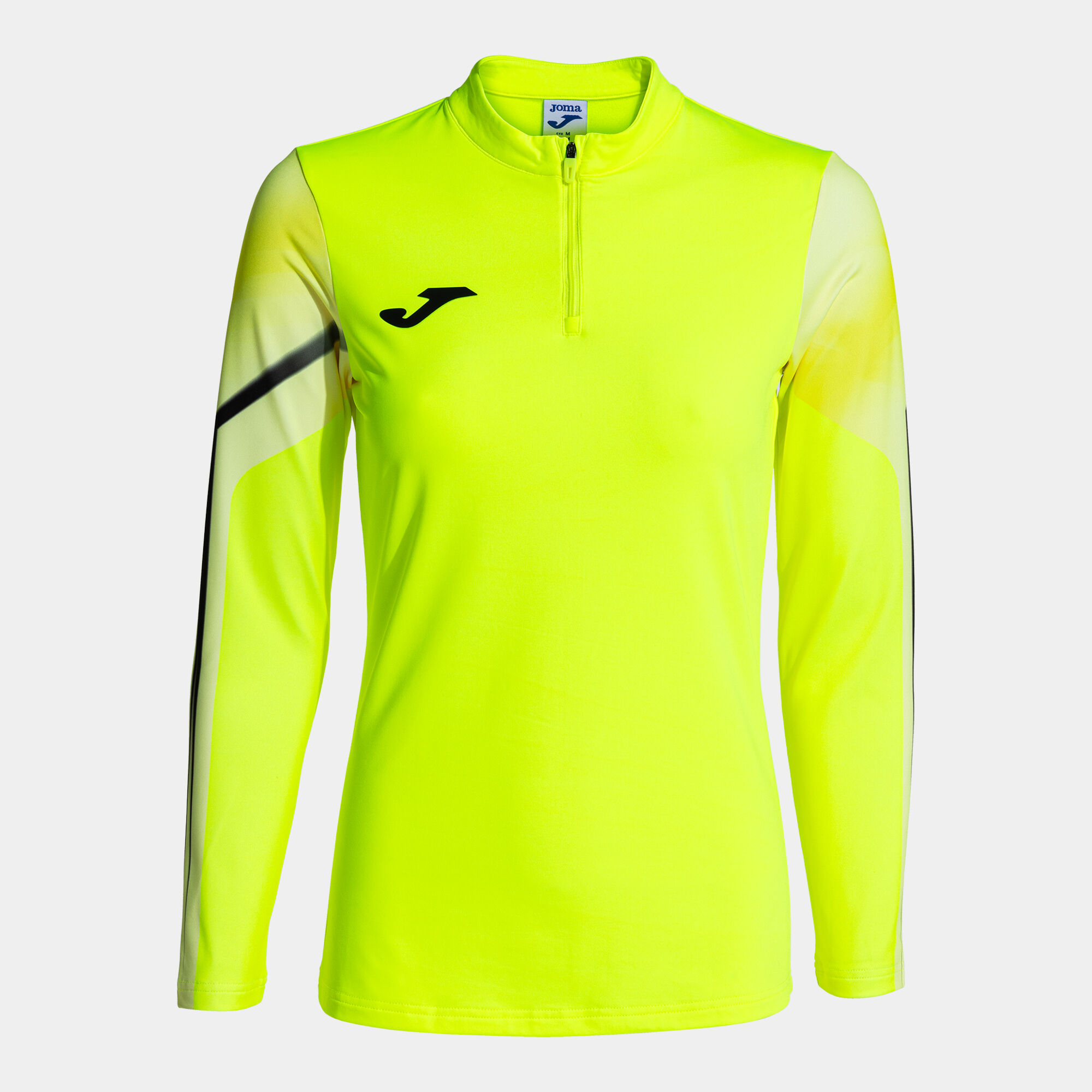 Sweatshirt woman Elite XI fluorescent yellow black | JOMA®