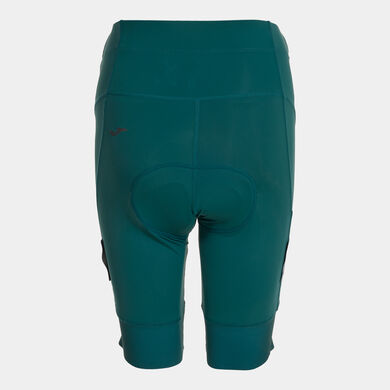 Cycling shorts woman Crono green