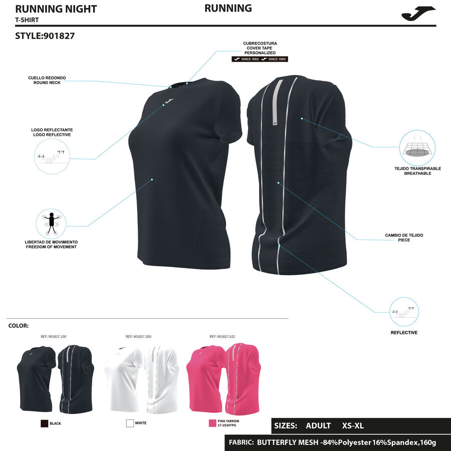 CAMISETA MANGA CORTA R-NIGHT
