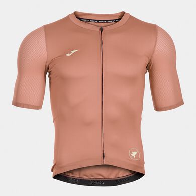 Cycling jersey unisex Crono light brown