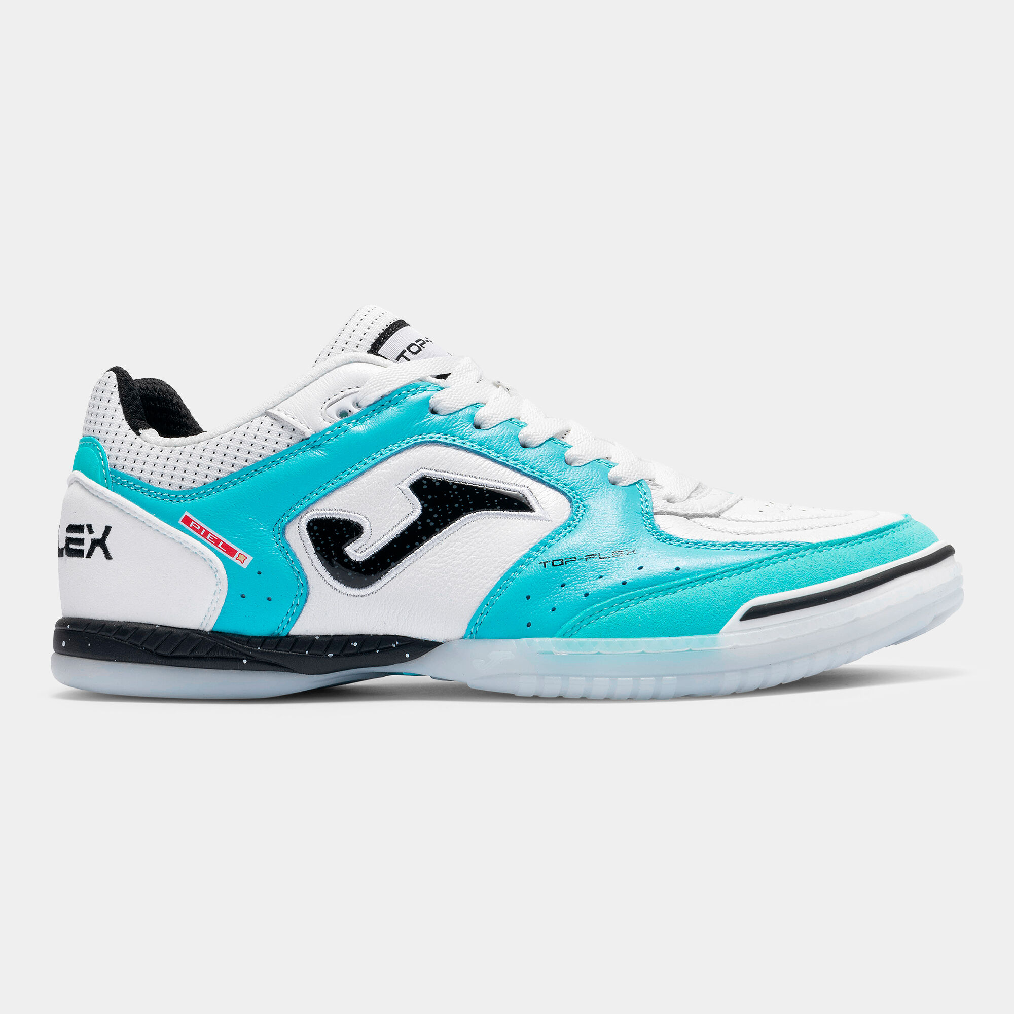 Futsal shoes Top Flex 26 indoor fluorescent turquoise white | JOMA®