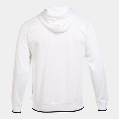 Hooded jacket man Supernova III white navy blue