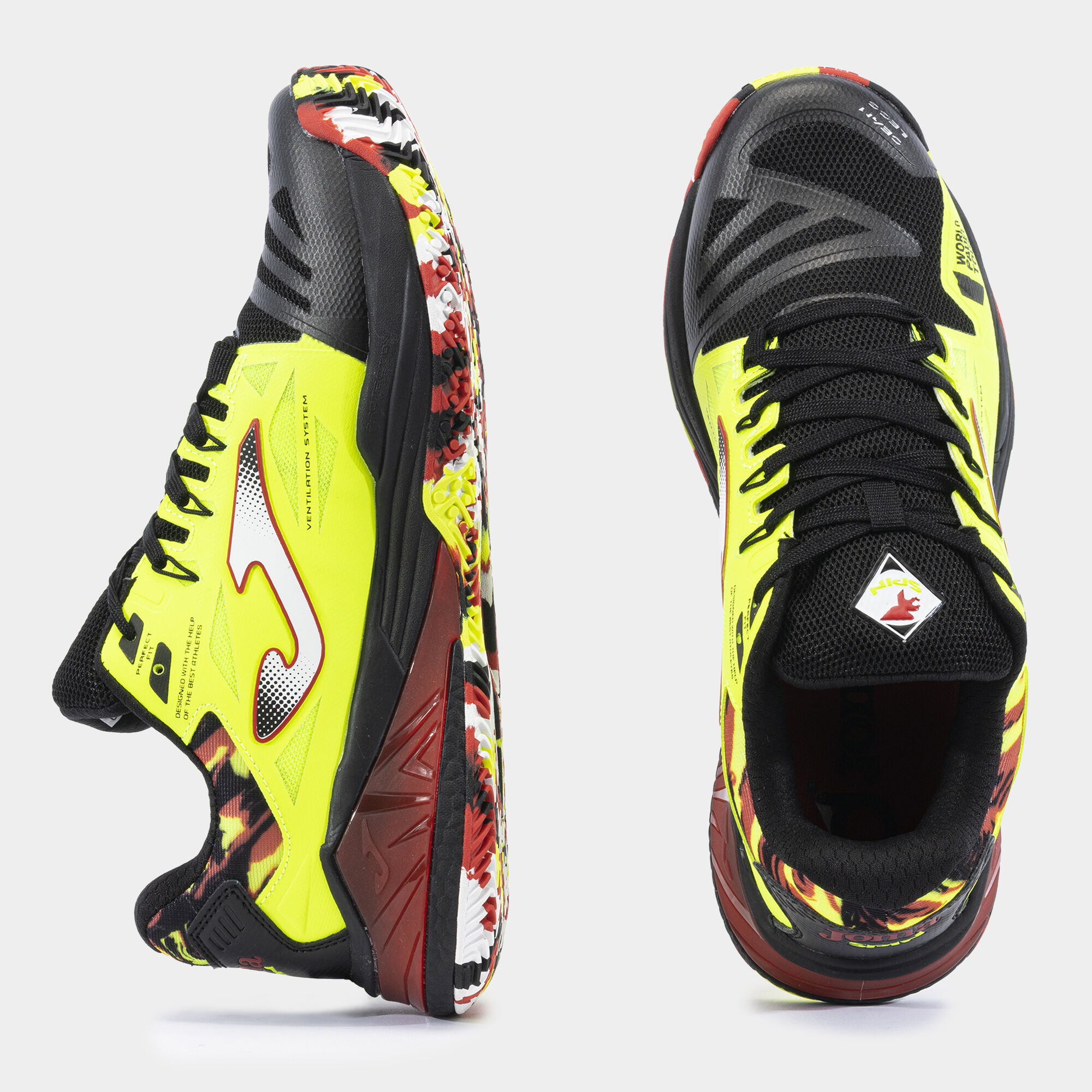 Zapatillas 2025 color fluor