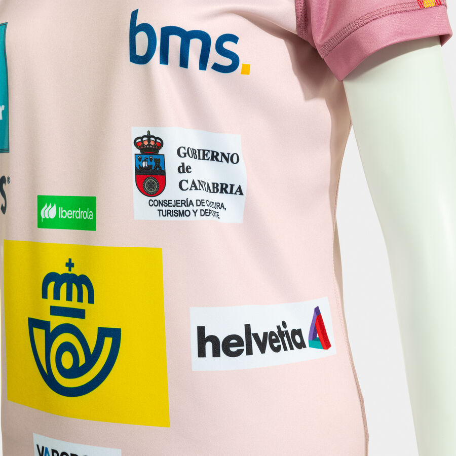 CAMISETA MANGA CORTA MUJER COMP. OFI. FED. BALONMANO ESPA&Ntilde;A