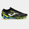 Botas fútbol Propulsion Top 25 terreno firme FG negro amarillo