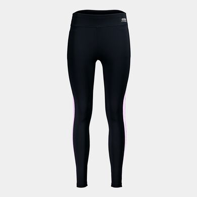 Mallas largas mujer Daphne negro morado