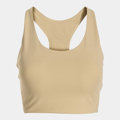 Top mujer Indoor gym beige