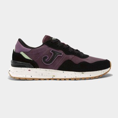 Zapatillas casual C.367 Lady 24 mujer negro vino