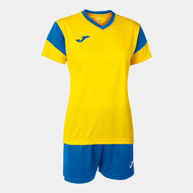 Set woman Phoenix yellow royal blue