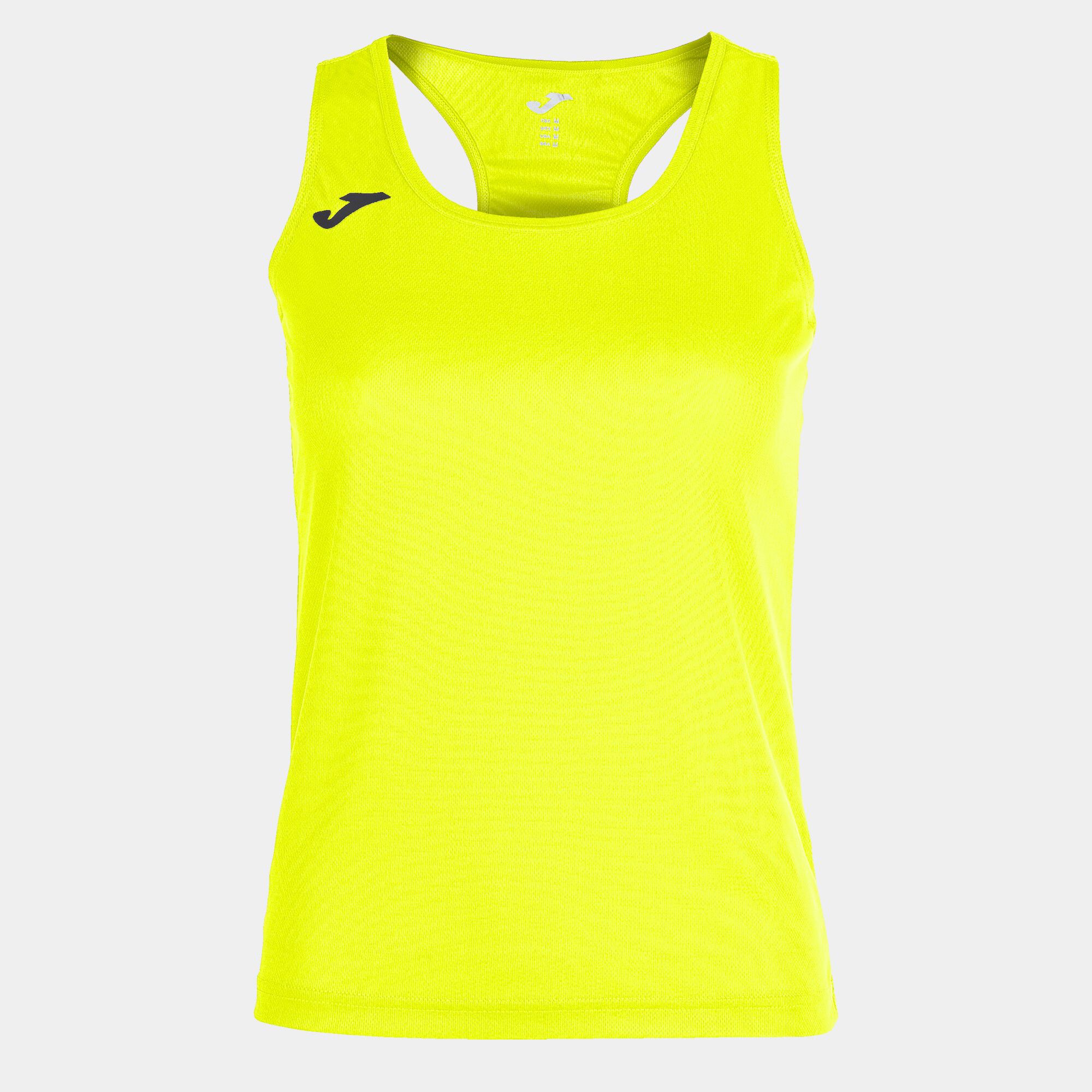 Camiseta tirantes mujer Siena II amarillo flúor