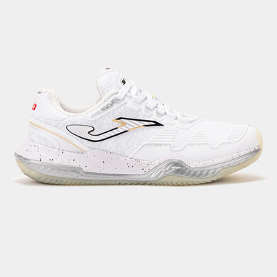 Chaussures Point Lady 26 terrain dur femme blanc