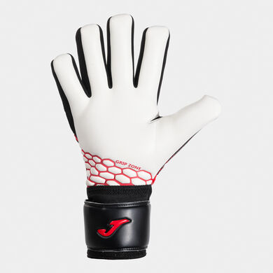 Guantes portero f&uacute;tbol Premier rojo negro