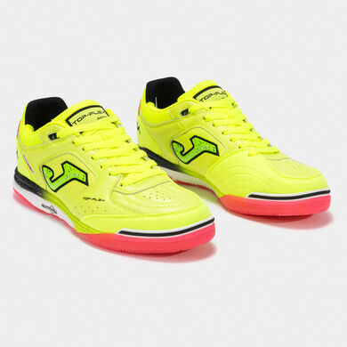 Zapatillas fútbol sala Top Flex Rebound 25 indoor amarillo flúor