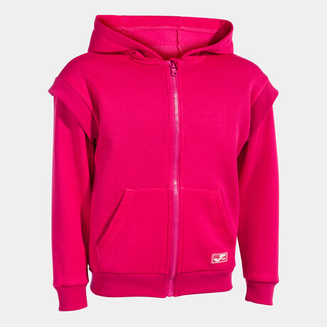 Jacke mit kapuze mädchen Lion fuchsienfarbig | JOMA®