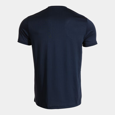 T-shirt maniche corte uomo Record III blu navy