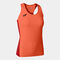 Camiseta tirantes mujer R-Winner naranja fl&uacute;or
