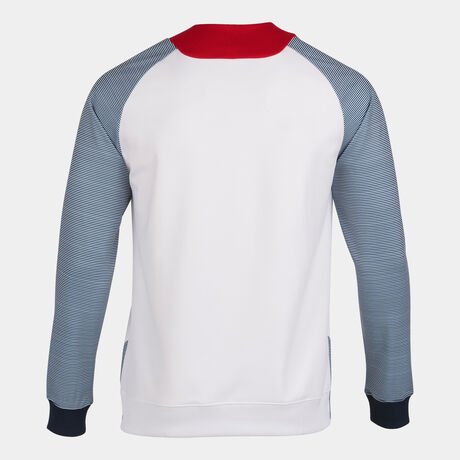 Joma Essential II Sudaderas, Hombre, Blanco Marino Rojo, 5XS : .es:  Moda