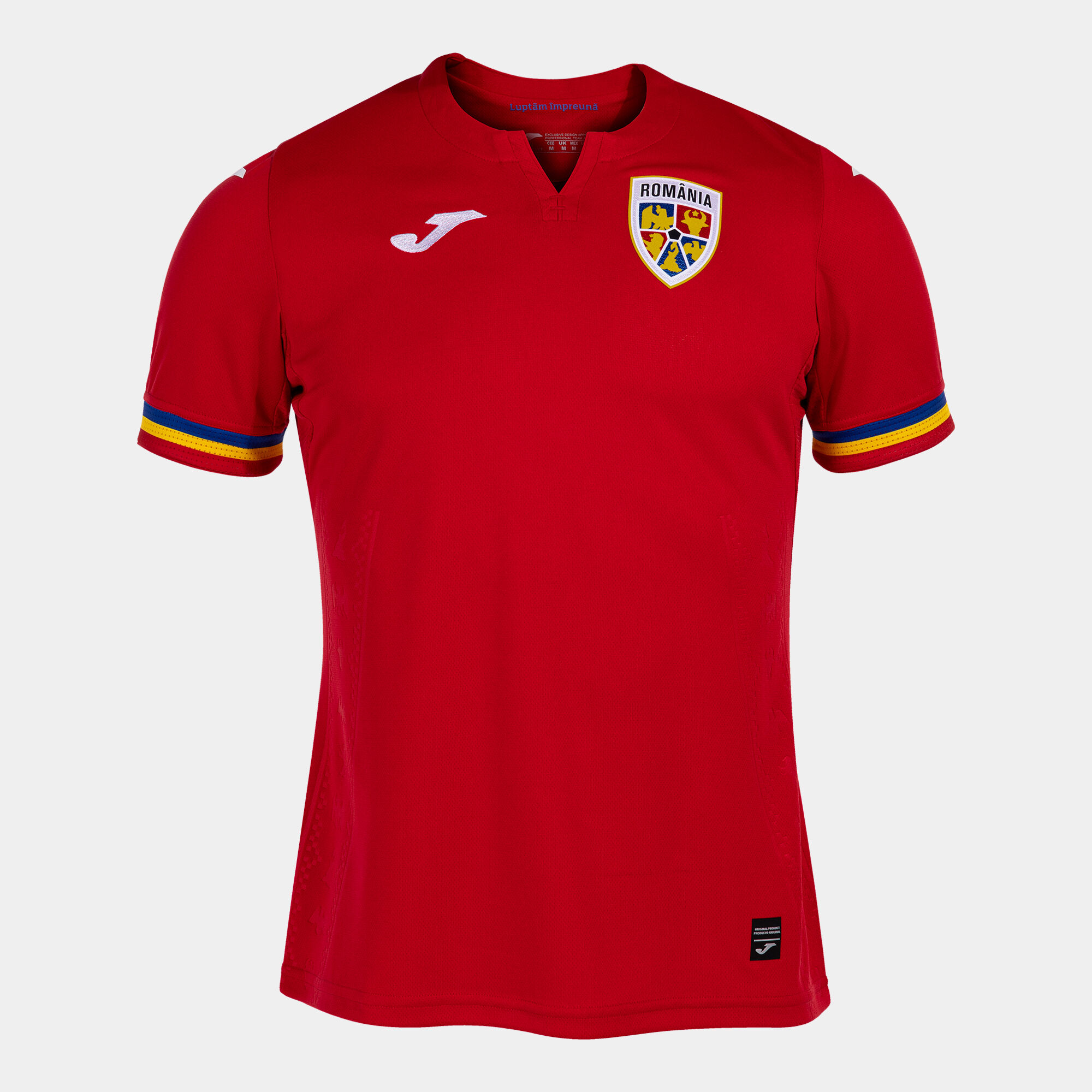Koszulka z krótkim rękawem strój wyjazdowy Rumuńska Federacja Piłki Nożnej