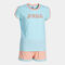 Ensemble fille Kids Camp orange bleu
