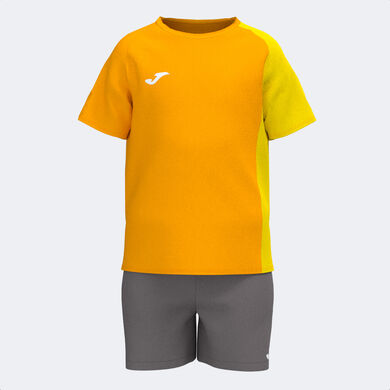 Set niño Kids Camp naranja gris