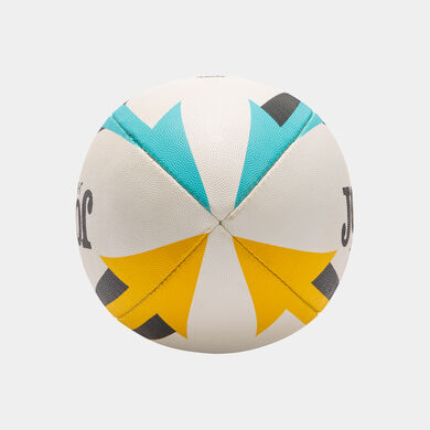 Palla rugby J-Max bianco giallo blu