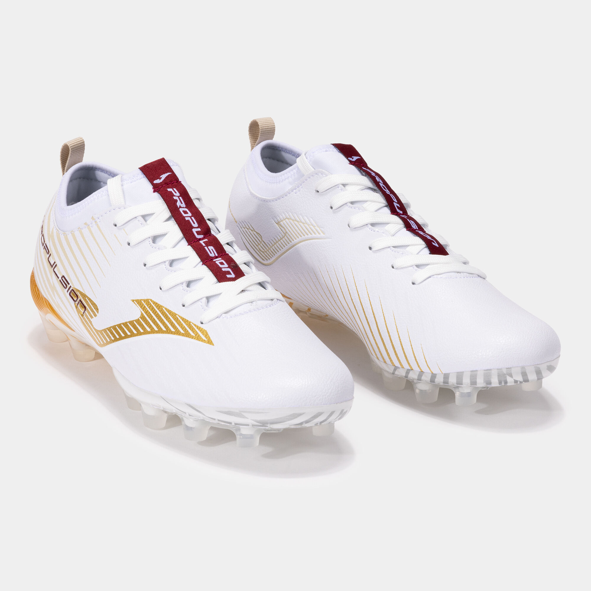 Football boots Propulsion Cup 24 firm ground FG white gold