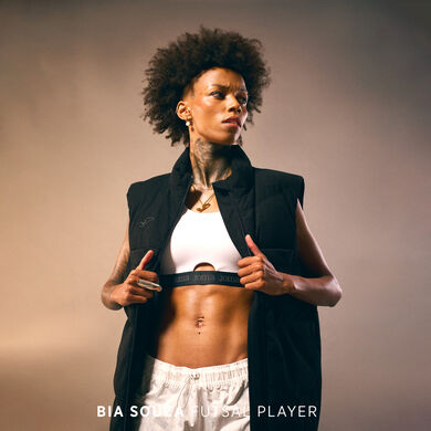 Padded vest man Step black