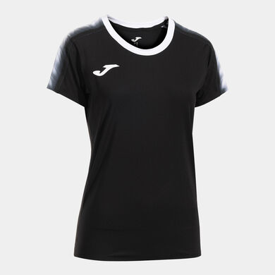 Camiseta manga corta mujer Elite XI negro blanco