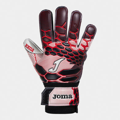 Guantes portero f&uacute;tbol Calcio rojo negro