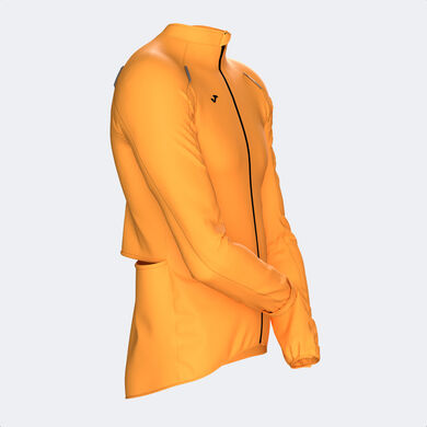 Antipioggia unisex Crono arancione fluorescente