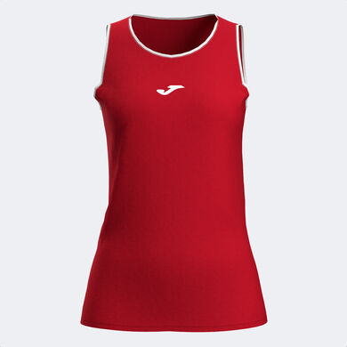 Camiseta tirantes mujer Torneo rojo