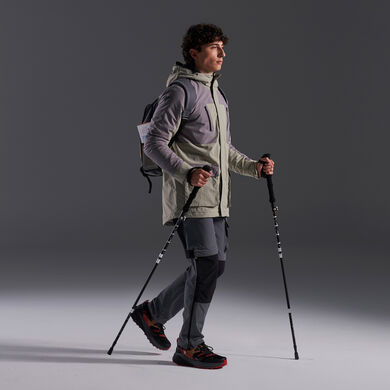 Anorak hombre Mystic beige gris