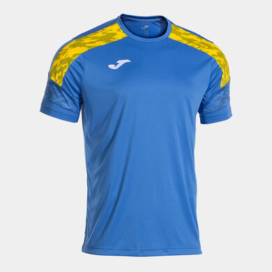 Shirt short sleeve man Championship VIII royal blue yellow
