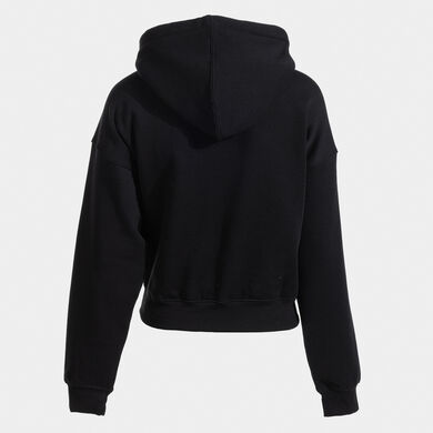 Hooded sweater woman Step black