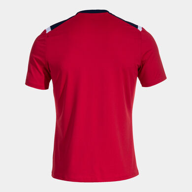 Camiseta manga corta hombre Toledo rojo marino