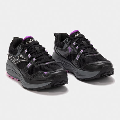 Trail-running shoes Shock Lady 25 woman black