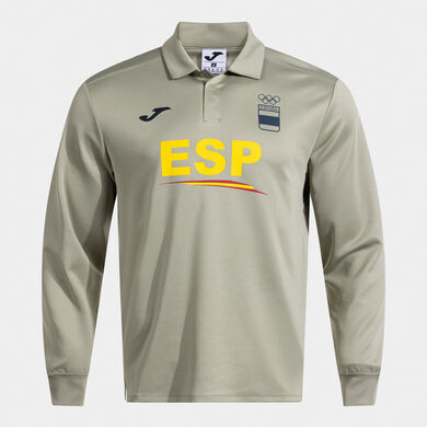 Polo manga larga 2&ordf; equipaci&oacute;n paseo Comit&eacute; Ol&iacute;mpico Espa&ntilde;ol