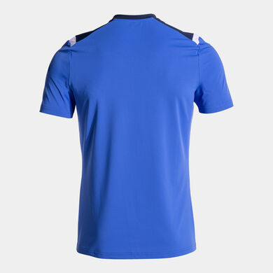 Shirt short sleeve man Toledo royal blue navy blue