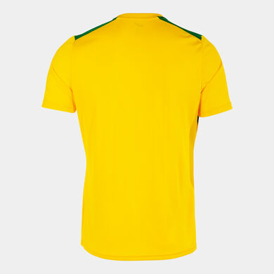 Maillot manches courtes homme Championship VII jaune vert