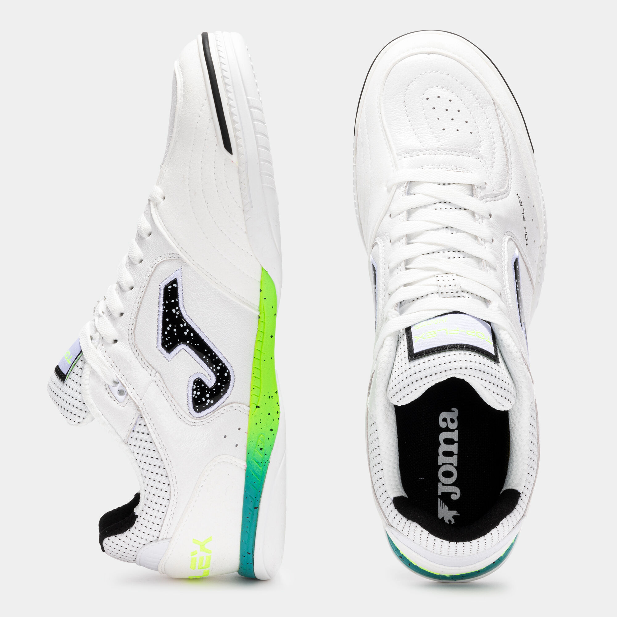 爆買い 25 Flex Top shoes Futsal indoor JOMA® | white シューズ