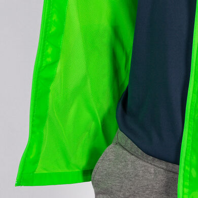 Chubasquero hombre Iris verde flúor