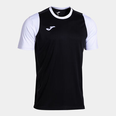 T-shirt manga curta homem Final Basket III preto branco