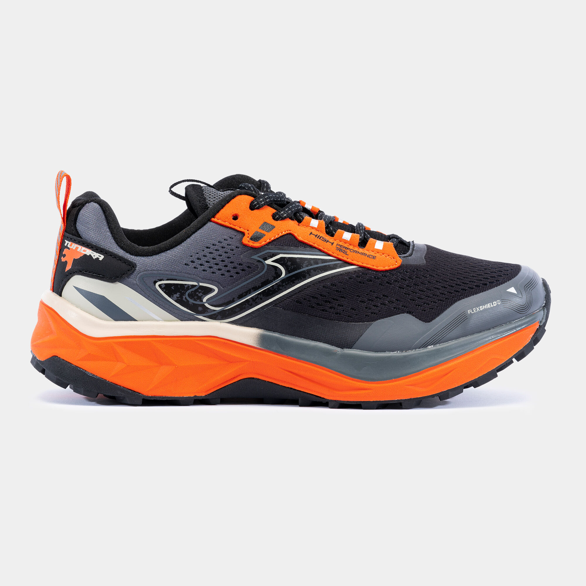 Chaussures trail running Tundra Men 23 homme gris orange