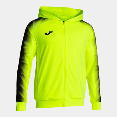 Chaqueta con capucha hombre Elite XI amarillo flúor negro