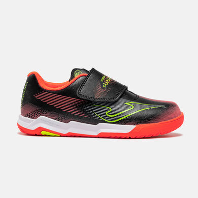 Zapatillas f&uacute;tbol sala Supercopa Jr 26 indoor junior negro