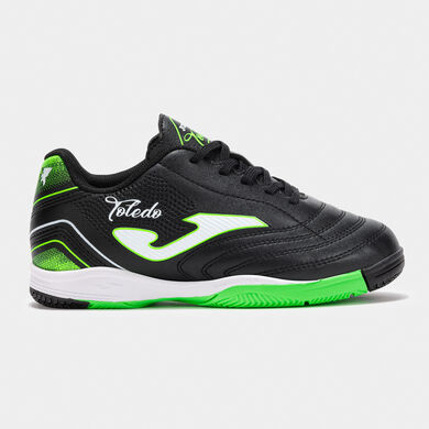 Scarpe calcio a 5 Toledo Jr 25 indoor junior nero